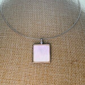 Elegant Anne Klein Pendant Necklace/Choker